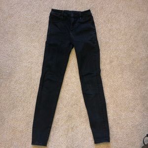 American Eagle Women’s High Waisted Black Jeans